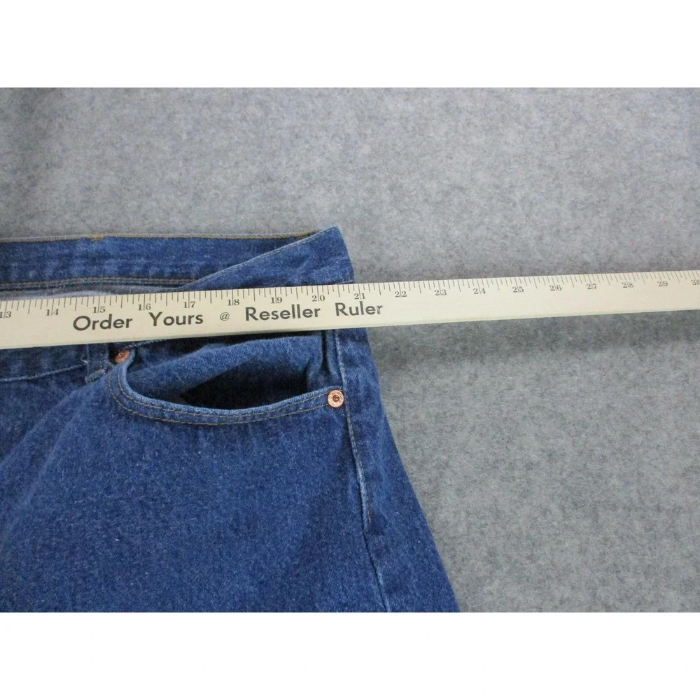 VTG Levis 501 Jeans Mens 42x28* Blue XX Straight Button Fly Medium Wash USA 80s